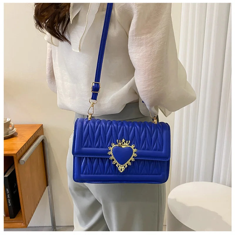 PU Leather Shoulder Messenger Bag for Women Handbag Crossbody Bolsa Feminina