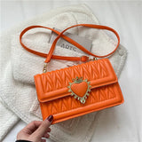 PU Leather Shoulder Messenger Bag for Women Handbag Crossbody Bolsa Feminina