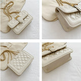 PU Leather Women Shoulder Bag Satchels Solid Female Crossbody Leisure Hasp Party