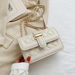 PU Leather Women Shoulder Bag Satchels Solid Female Crossbody Leisure Hasp Party