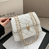 Small Chain Square Messenger Bag for Women