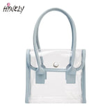 Women's Waterproof Transparent Tote Purse PVC Beach Handbag