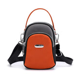 Phone Bag Shoulder Wallet Case with USB Hole for Samsung/iPhone