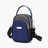 Phone Bag Shoulder Wallet Case with USB Hole for Samsung/iPhone