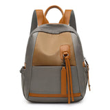 Pink Women's Backpack Soild Shoulder Bags For Teenagers Large Capacity