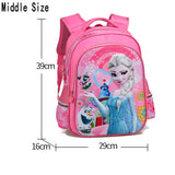 Princess Backpack Orthopedics School Bags for Kids Girls Elementary