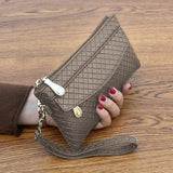 Women's PU Leather Wallet Clutch Phone Purse Case Pocket