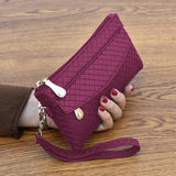 Women's PU Leather Wallet Clutch Phone Purse Case Pocket
