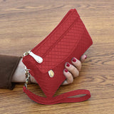 Women's PU Leather Wallet Clutch Phone Purse Case Pocket