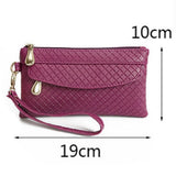 PU Leather Women Wallet Clutch Phone Purse Female Case