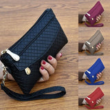 Women's PU Leather Wallet Clutch Phone Pocket