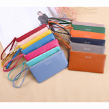 PU Leather Women Wallet Clutch Zipper Large Capacity Female Case Phone Pocket