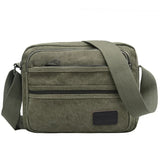 Casual Canvas Shoulder Bag Outdoor Diagonal Unisex Messenger Bag