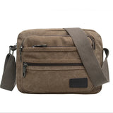 Casual Canvas Shoulder Bag Outdoor Diagonal Unisex Messenger Bag