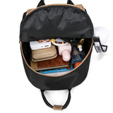 Rhombus Casual Oxford Cloth School Student Backpack