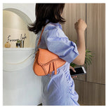 Women's Saddle Bag Crossbody Zipper Handbag