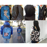 Teen School Bags Backpacks Boys Girls Horse Print Bookbag