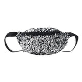 Sequins Women Fanny Packs Large Capacity Waist Bags Casual Purse Crossbody