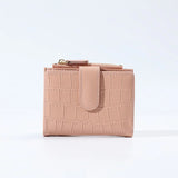 Short Wallet Women Small Purse Female PU Leather Zipper Money Bag