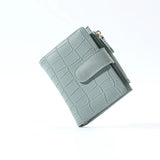 Short Wallet Women Small Purse Female PU Leather Zipper Money Bag