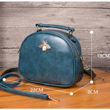 PU Leather Shoulder Bag Crossbody Messenger Small Women Handbag Purse