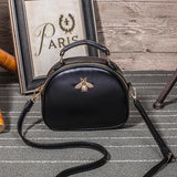 PU Leather Shoulder Bag Crossbody Messenger Small Women Handbag Purse