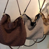 Canvas Embroidery Tote Bag for Women Large Capacity