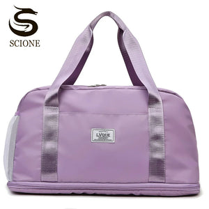 Waterproof Nylon Sport Handbags Large Capacity Travel Bags Unisex Shoulder Bags