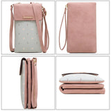 Wild Shoulder Messenger Bags Contrast Hasp PU Leather Small Bag