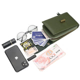 Small Crossbody Bags Women Mini PU Leather Shoulder Messenger Bag Clutch Bolsas