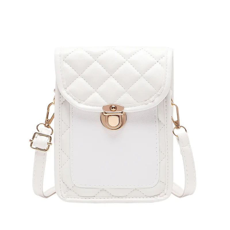 Small Crossbody Bag Mini PU Leather Shoulder Messenger Clutch Bolsas