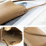 Women's PU Leather Shoulder Bag Crossbody Large Capacity Cell Phone Wallet