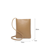 Women's PU Leather Shoulder Bag Crossbody Large Capacity Cell Phone Wallet