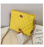 Soft Leather Shoulder Bag Chain Crossbody Large Capacity