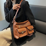 Soft Leather Women Shoulder Bag Handbag Crossbody Messenger Bag