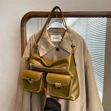 Soft Leather Women Shoulder Bag Handbag Crossbody Messenger Bag