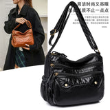 Soft Leather Crossbody Bags Women Shoulder Handbags Messenger Bag