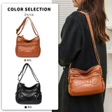 Soft Leather Crossbody Bags Women Shoulder Handbags Messenger Bag