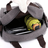 Solid Women Canvas Tote - Casual Reusable Shopping Bag
