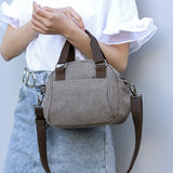 Solid Women Canvas Tote - Casual Reusable Shopping Bag