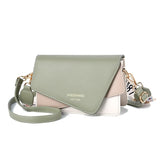 Women's Small Square Bag Messenger Shoulder Bag All-match Contrast