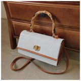 Stone Pattern Small Square Bag for Girls