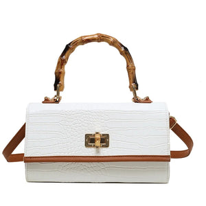 Stone Pattern Small Square Bag for Girls