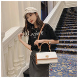Stone Pattern Small Square Bag for Girls