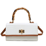 Stone Pattern Small Square Bag for Girls