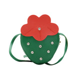 Strawberry Crossbody Bag Mini Purse Handle Gift Kids Girls