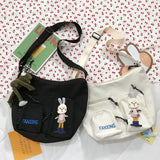 Japanese Harajuku Canvas Bag One-shoulder Messenger