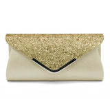 Sparkling Lady Sequins Clutch Bag for Weddings & Proms