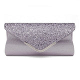 Sparkling Lady Sequins Clutch Bag for Weddings & Proms