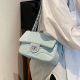Summer Small Bag Women's Chain Messenger Bag One Shoulder Square Bag